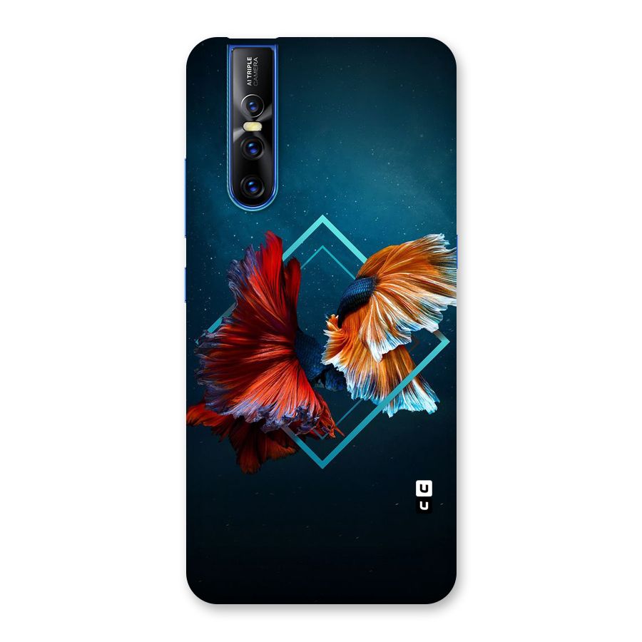 Butterfly Diamond Design Back Case for Vivo V15 Pro