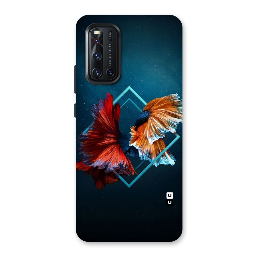 Butterfly Diamond Design Back Case for Vivo V19