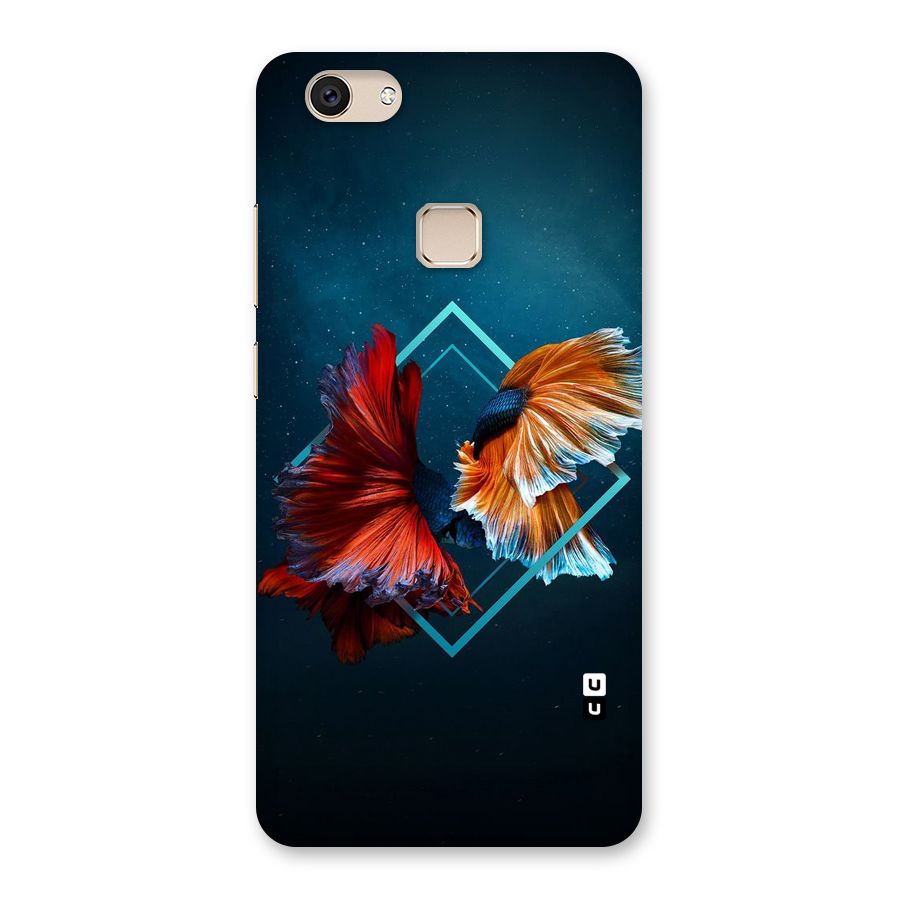 Butterfly Diamond Design Back Case for Vivo V7