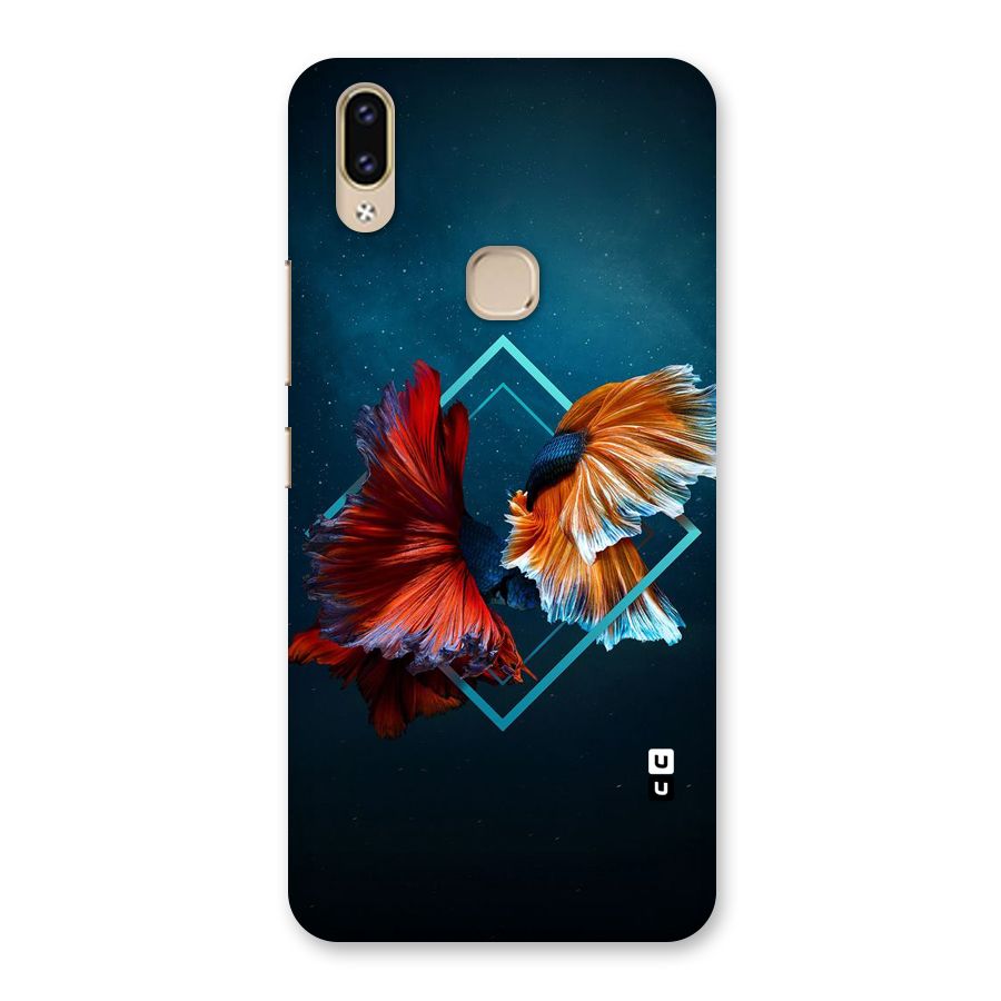 Butterfly Diamond Design Back Case for Vivo V9 Youth