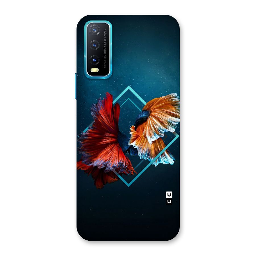 Butterfly Diamond Design Back Case for Vivo Y20