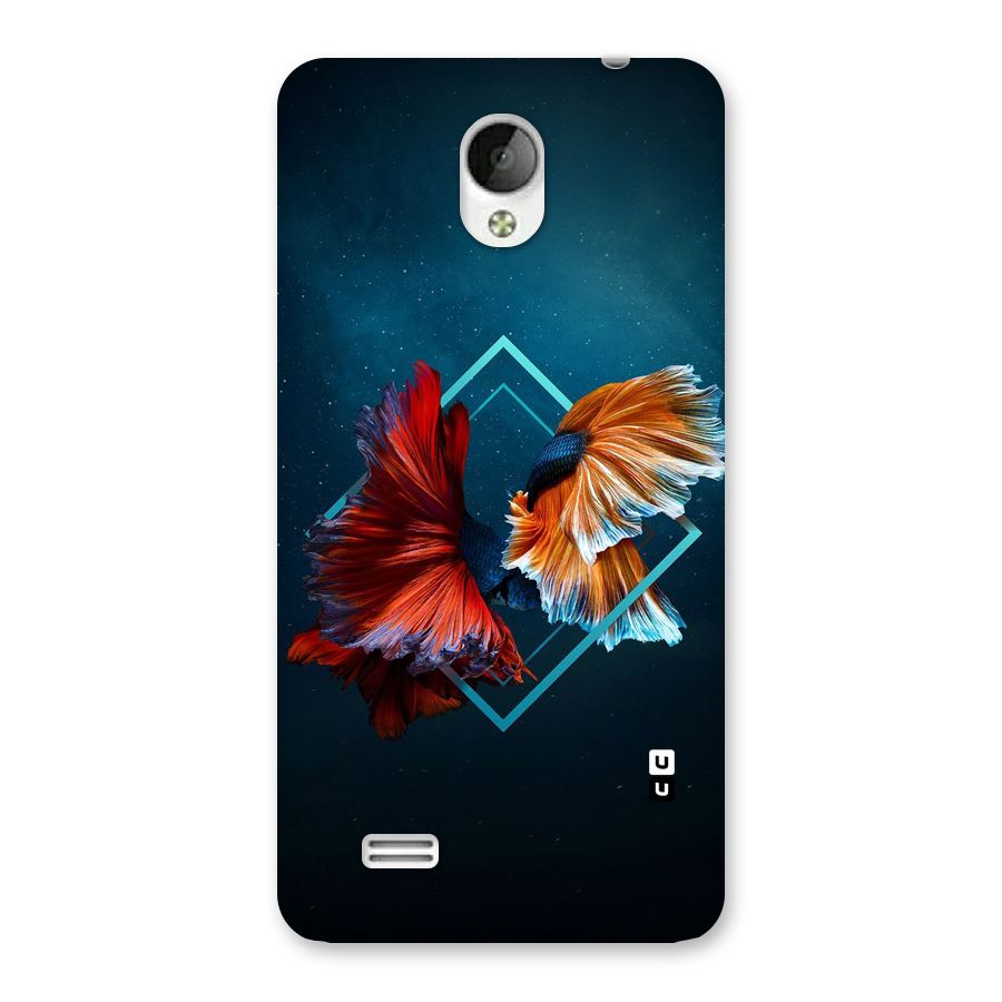 Butterfly Diamond Design Back Case for Vivo Y21