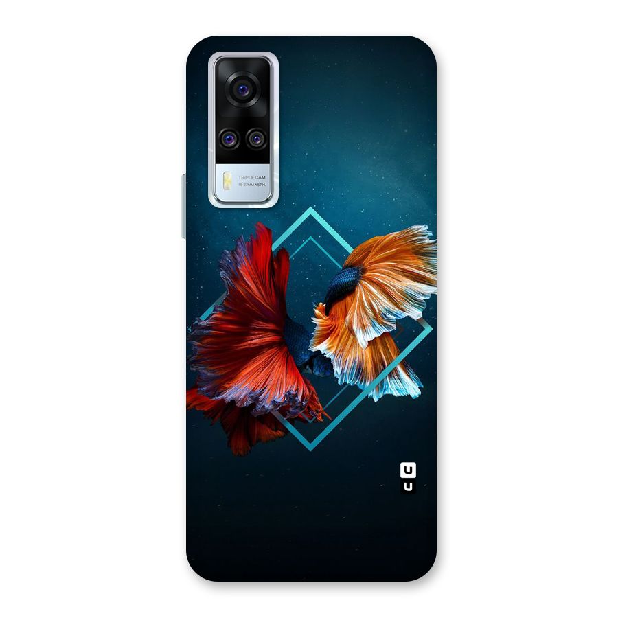Butterfly Diamond Design Back Case for Vivo Y31