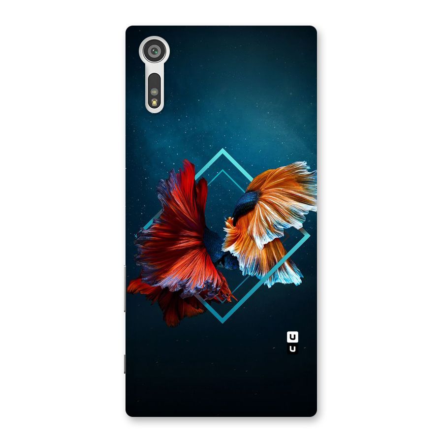 Butterfly Diamond Design Back Case for Xperia XZ