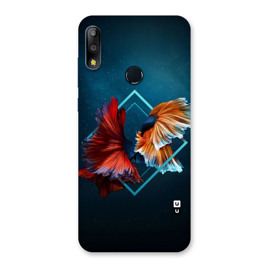 Butterfly Diamond Design Back Case for Zenfone Max Pro M2