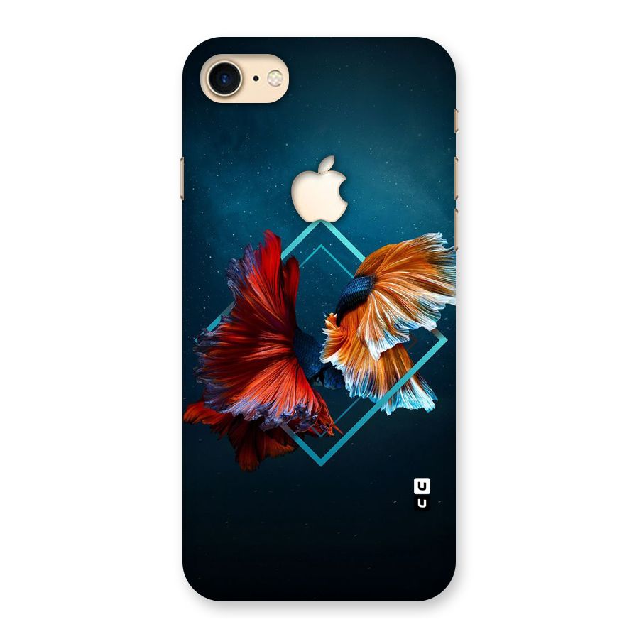 Butterfly Diamond Design Back Case for iPhone 7 Apple Cut