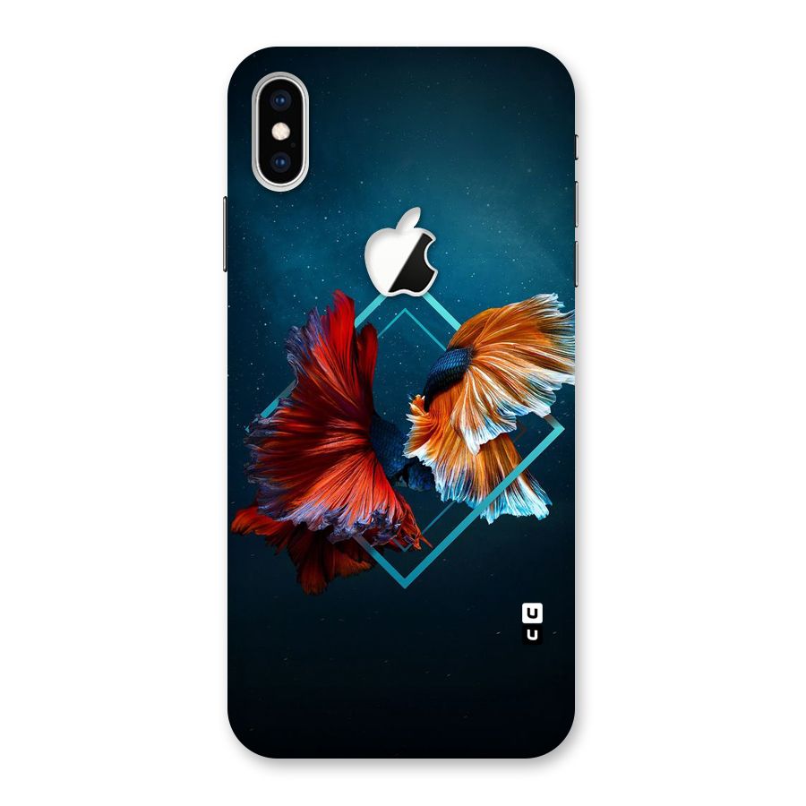 Butterfly Diamond Design Back Case for iPhone XS Max Apple Cut
