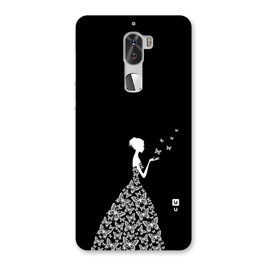 Butterfly Dress Back Case for Coolpad Cool 1