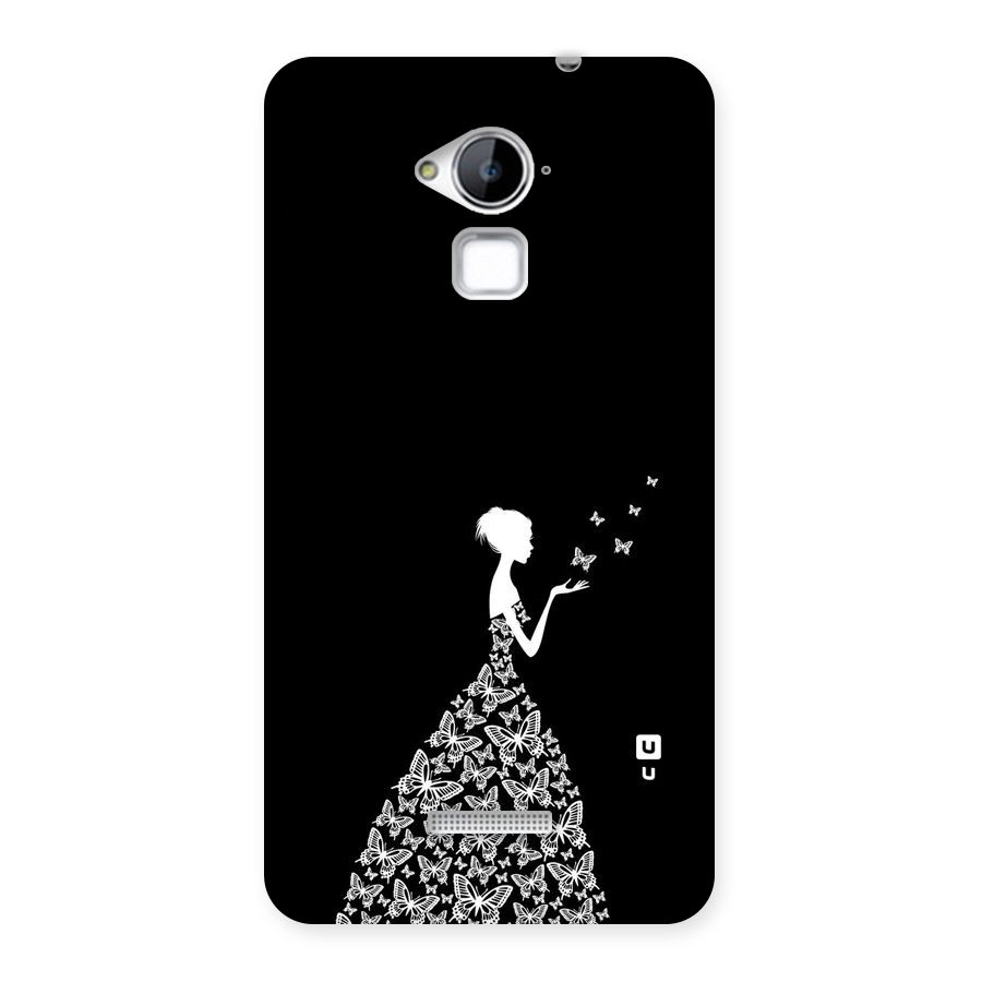 Butterfly Dress Back Case for Coolpad Note 3