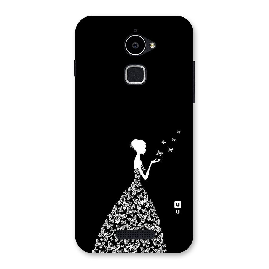 Butterfly Dress Back Case for Coolpad Note 3 Lite