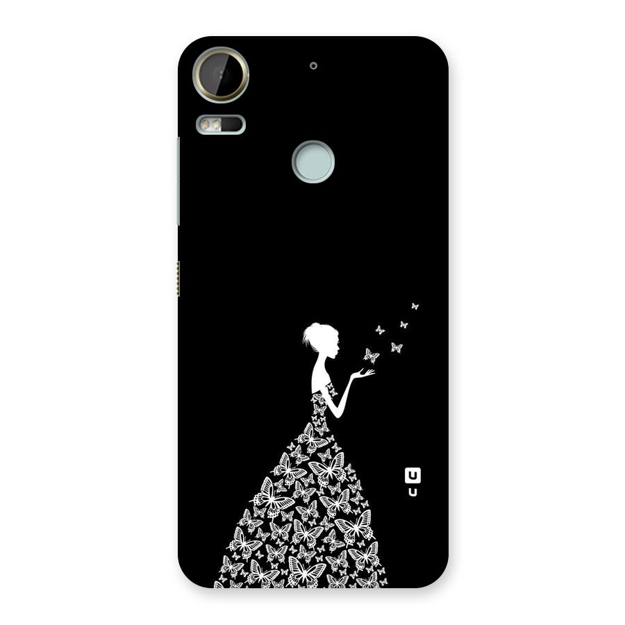 Butterfly Dress Back Case for Desire 10 Pro