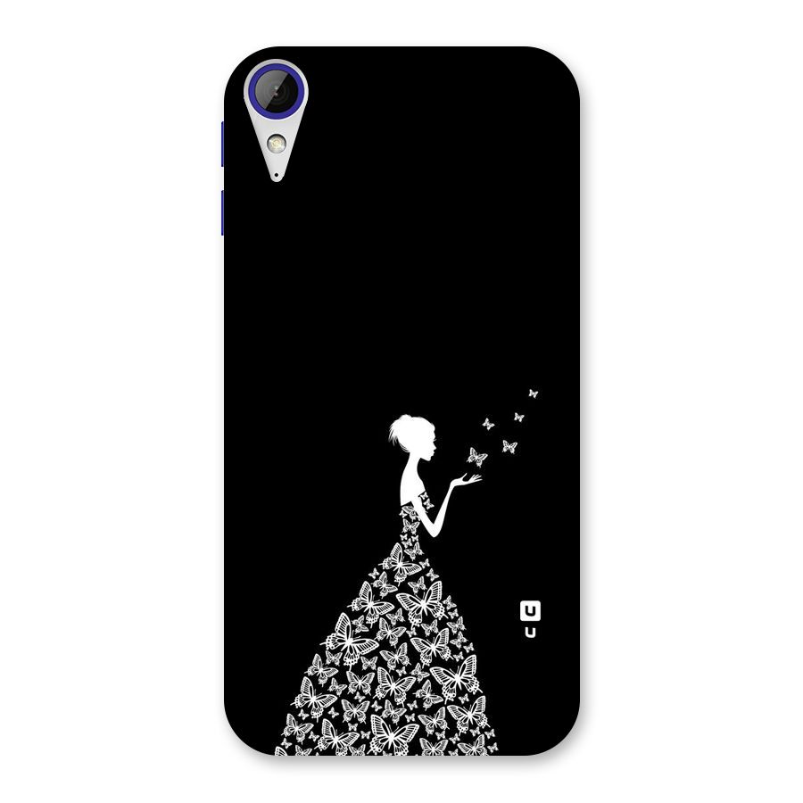 Butterfly Dress Back Case for Desire 830
