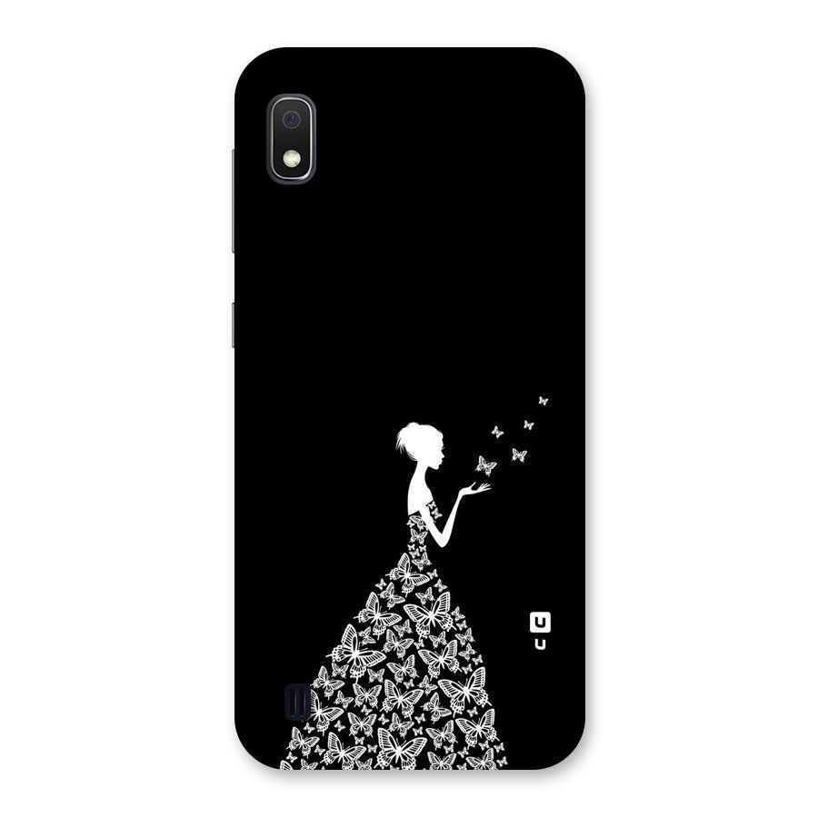 Butterfly Dress Back Case for Galaxy A10