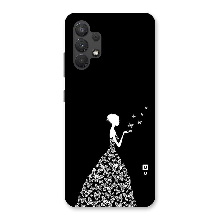 Butterfly Dress Back Case for Galaxy A32