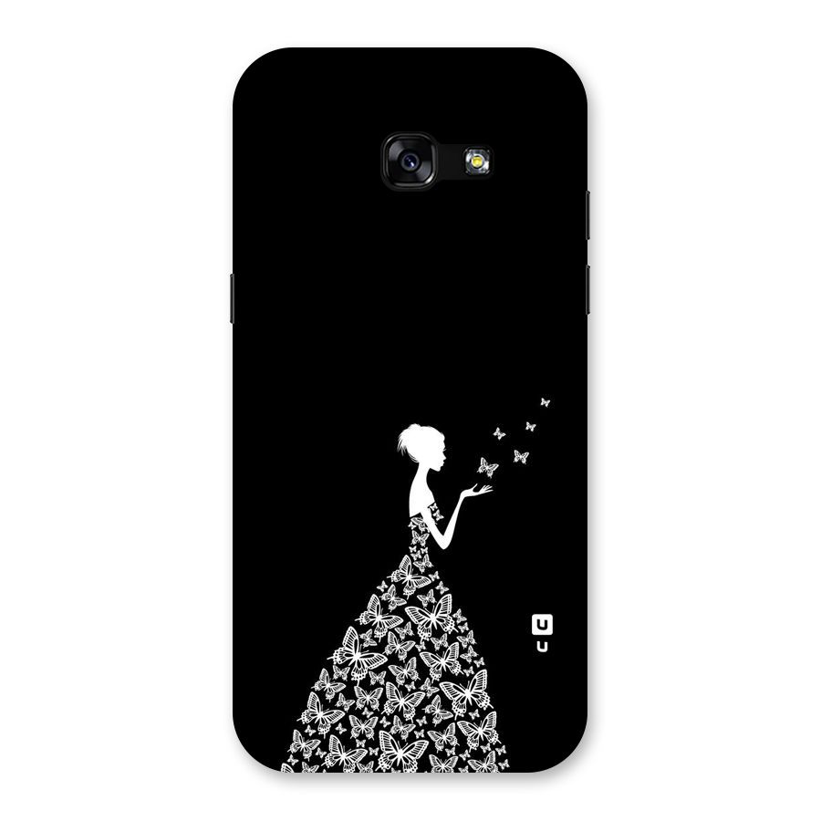 Butterfly Dress Back Case for Galaxy A5 2017