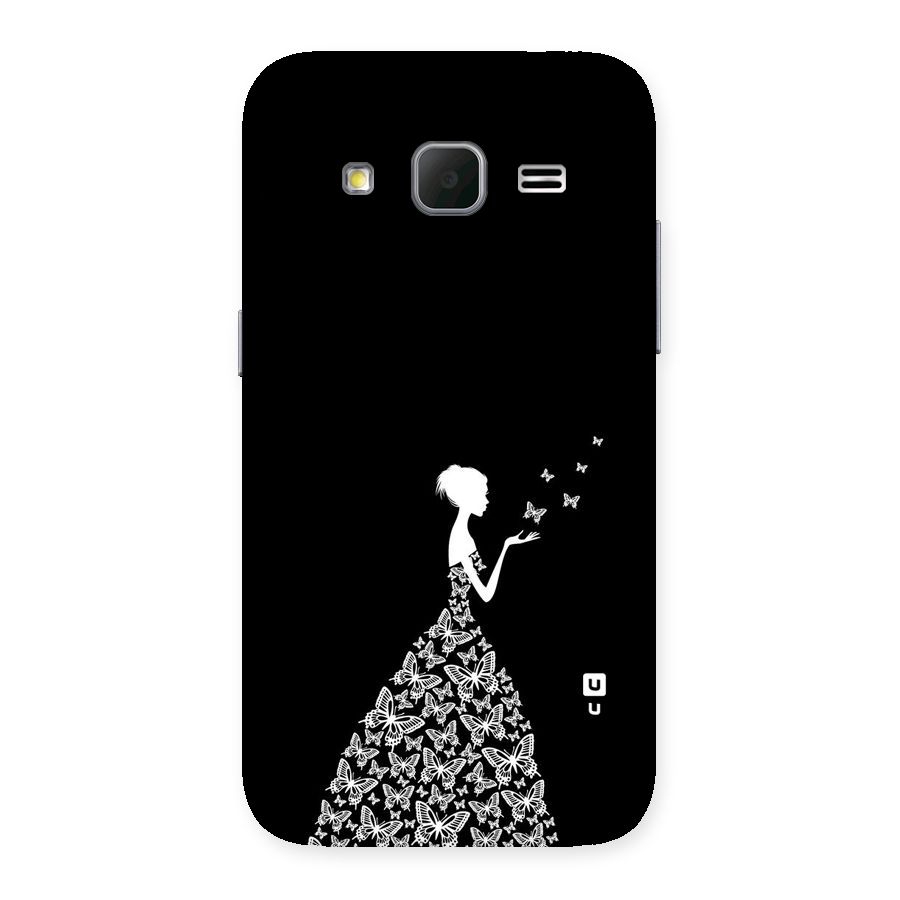 Butterfly Dress Back Case for Galaxy Core Prime
