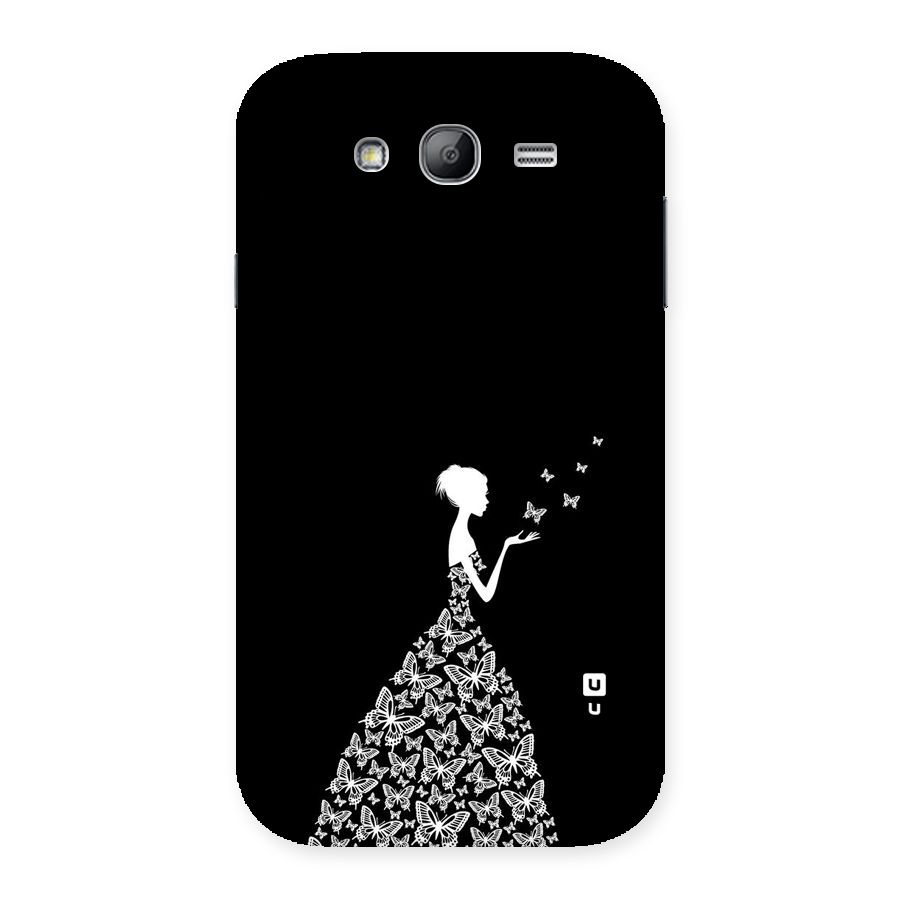 Butterfly Dress Back Case for Galaxy Grand Neo Plus