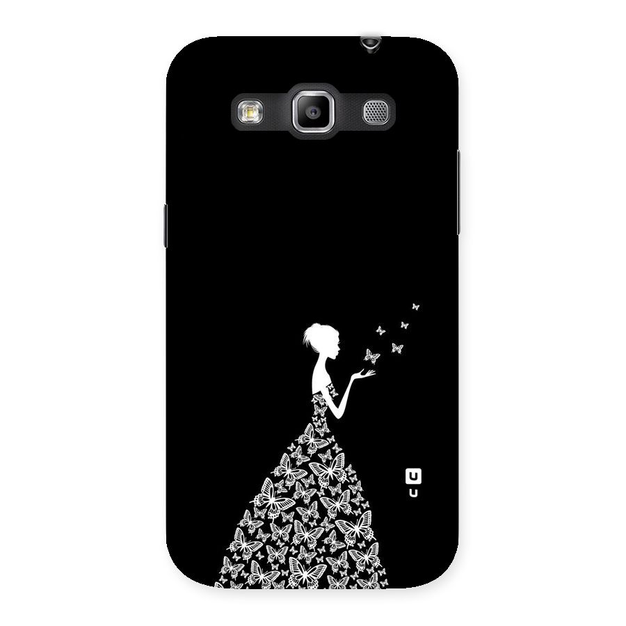 Butterfly Dress Back Case for Galaxy Grand Quattro
