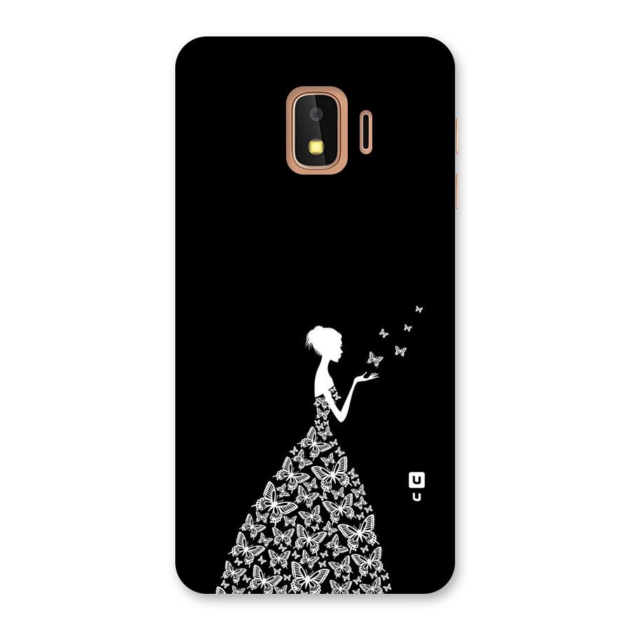 Butterfly Dress Back Case for Galaxy J2 Core
