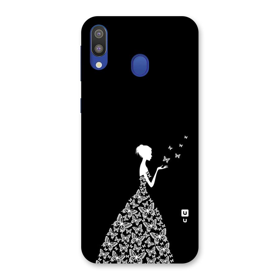 Butterfly Dress Back Case for Galaxy M20