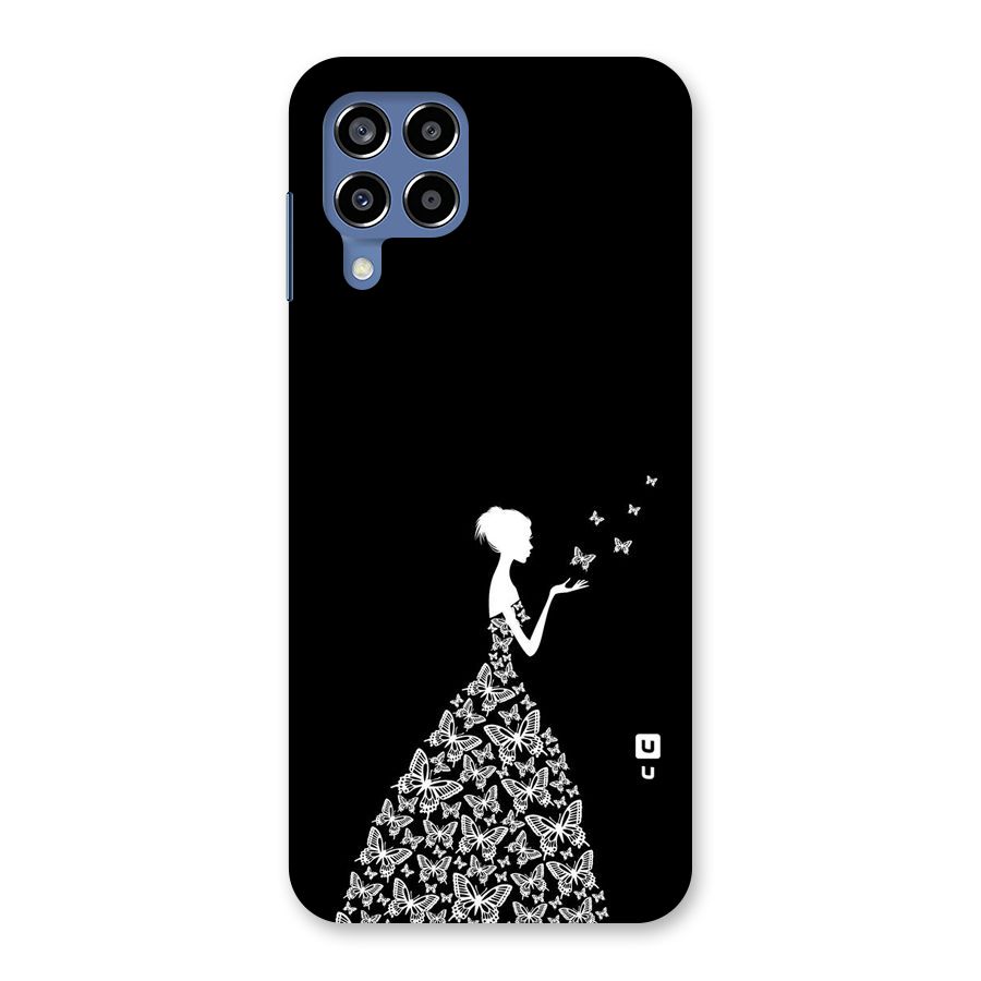 Butterfly Dress Back Case for Galaxy M53 5G