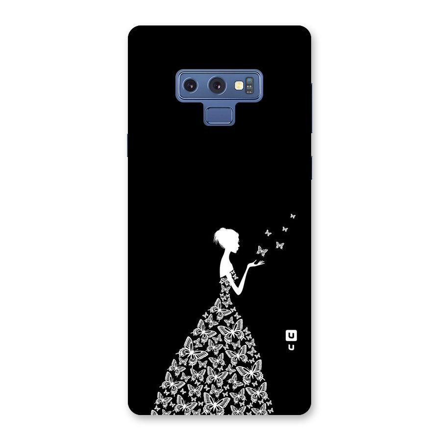 Butterfly Dress Back Case for Galaxy Note 9