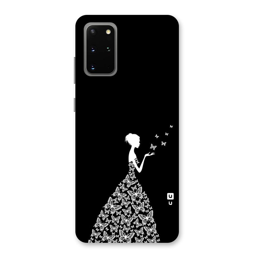 Butterfly Dress Back Case for Galaxy S20 Plus