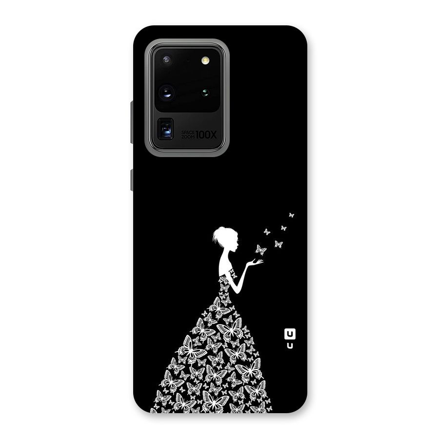 Butterfly Dress Back Case for Galaxy S20 Ultra