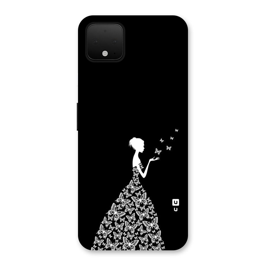 Butterfly Dress Back Case for Google Pixel 4 XL