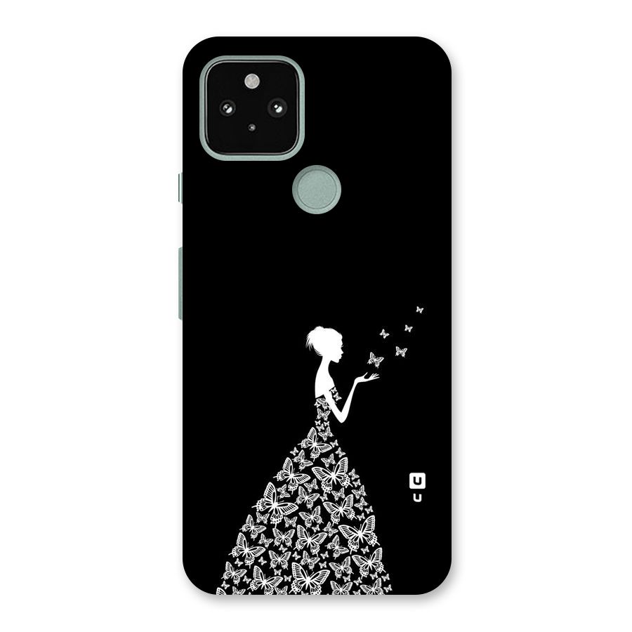 Butterfly Dress Back Case for Google Pixel 5