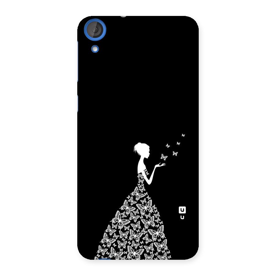Butterfly Dress Back Case for HTC Desire 820