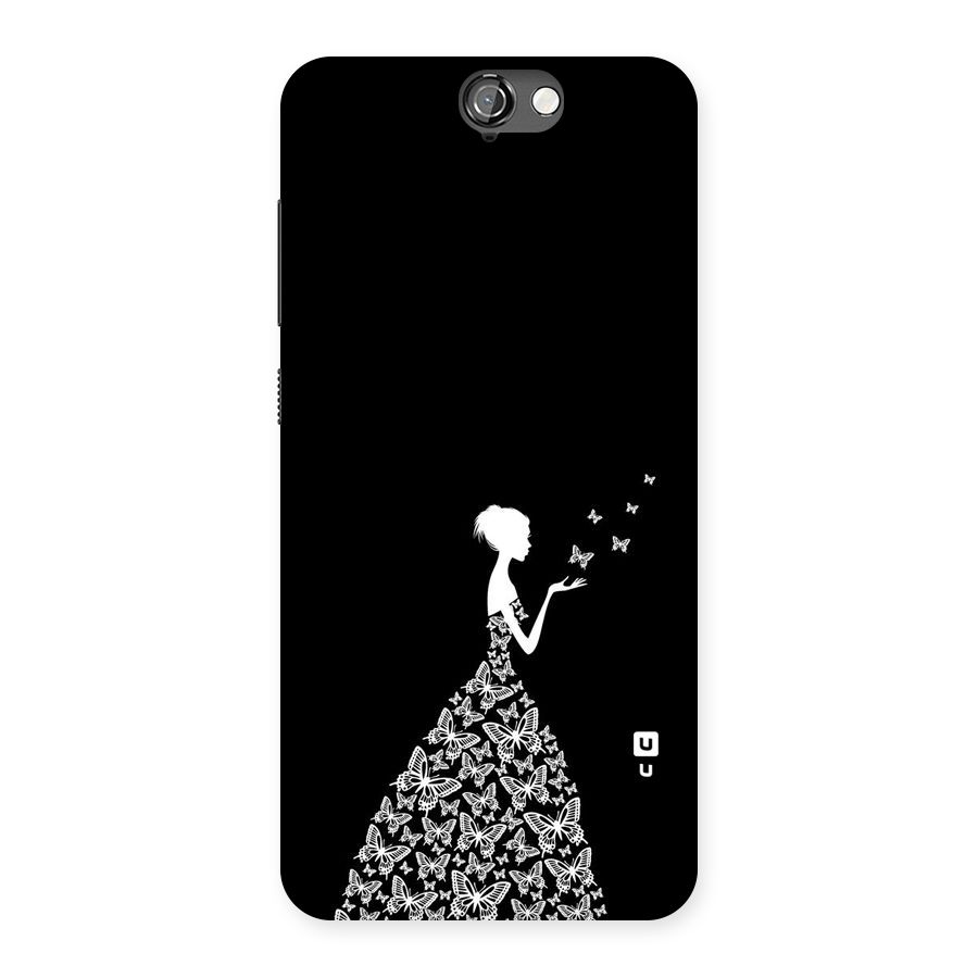 Butterfly Dress Back Case for HTC One A9