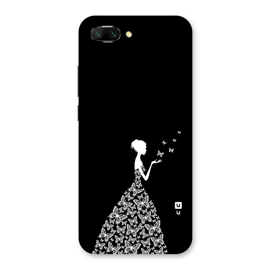 Butterfly Dress Back Case for Honor 10