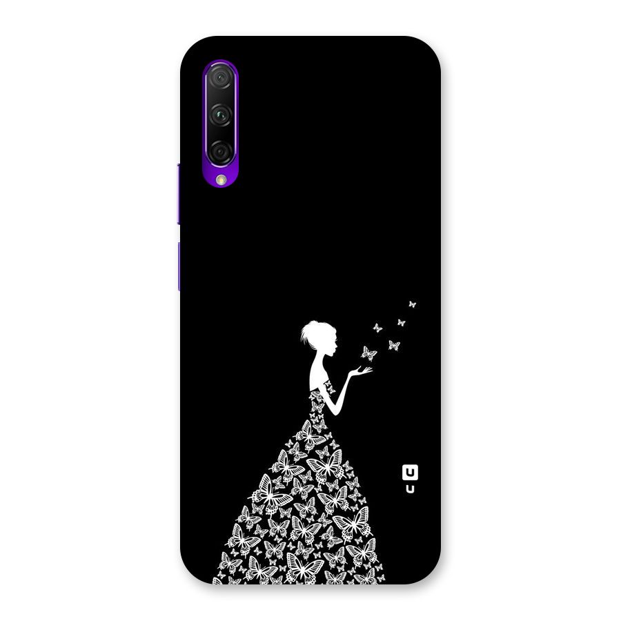 Butterfly Dress Back Case for Honor 9X Pro