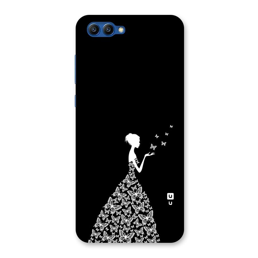 Butterfly Dress Back Case for Honor View 10