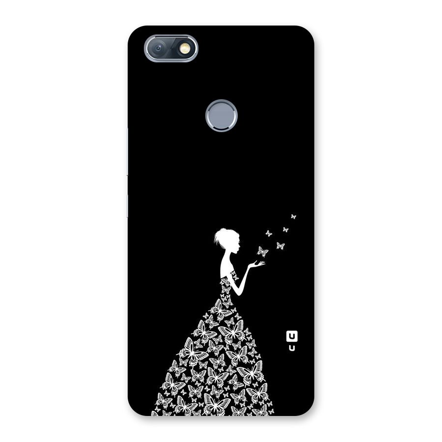 Butterfly Dress Back Case for Infinix Note 5