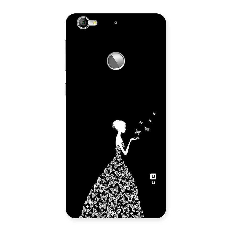 Butterfly Dress Back Case for LeTV Le 1s