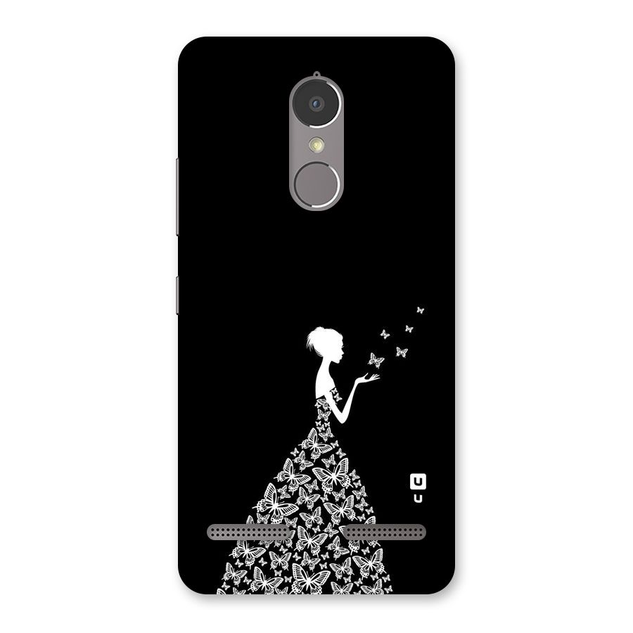 Butterfly Dress Back Case for Lenovo K6 Power