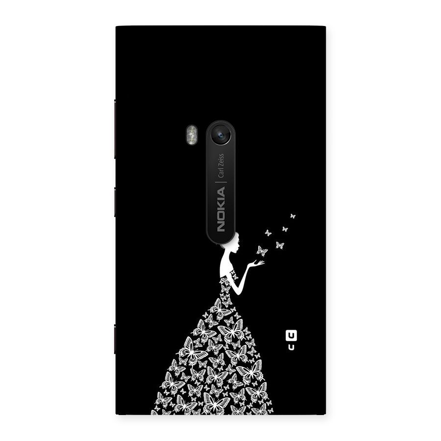 Butterfly Dress Back Case for Lumia 920