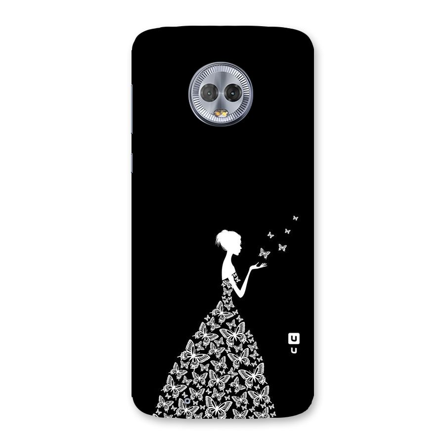 Butterfly Dress Back Case for Moto G6