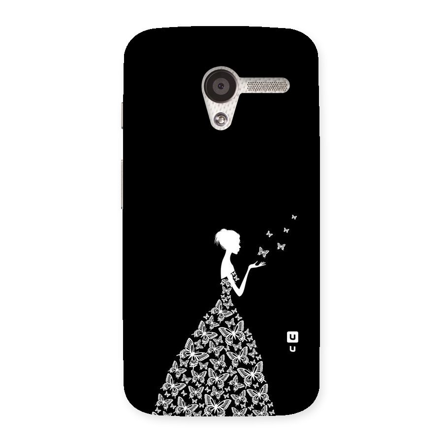 Butterfly Dress Back Case for Moto X