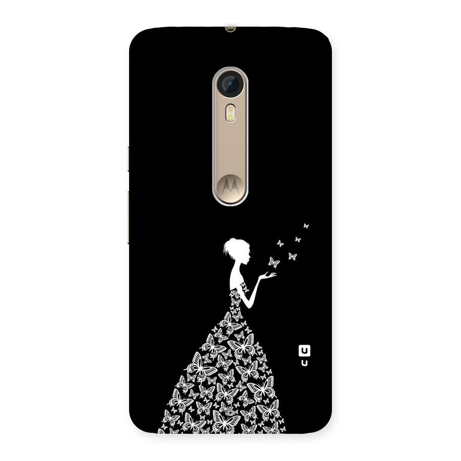 Butterfly Dress Back Case for Motorola Moto X Style