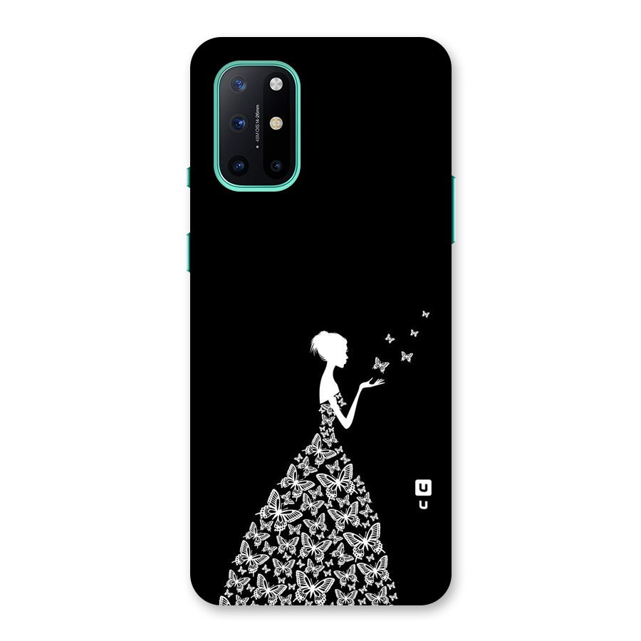 Butterfly Dress Back Case for OnePlus 8T