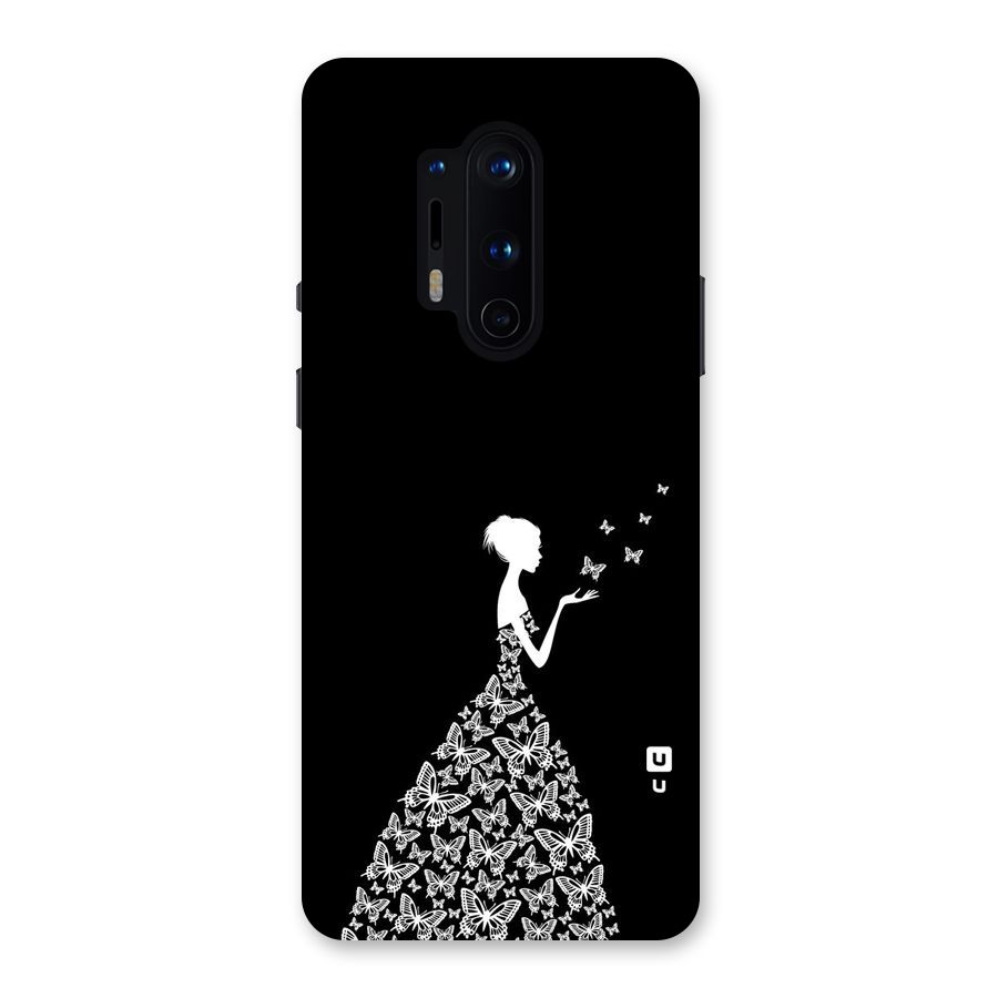 Butterfly Dress Back Case for OnePlus 8 Pro