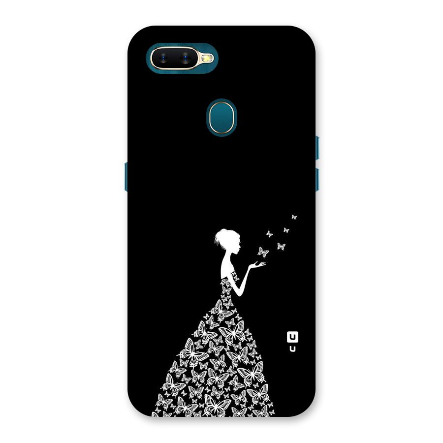 Butterfly Dress Back Case for Oppo A11k