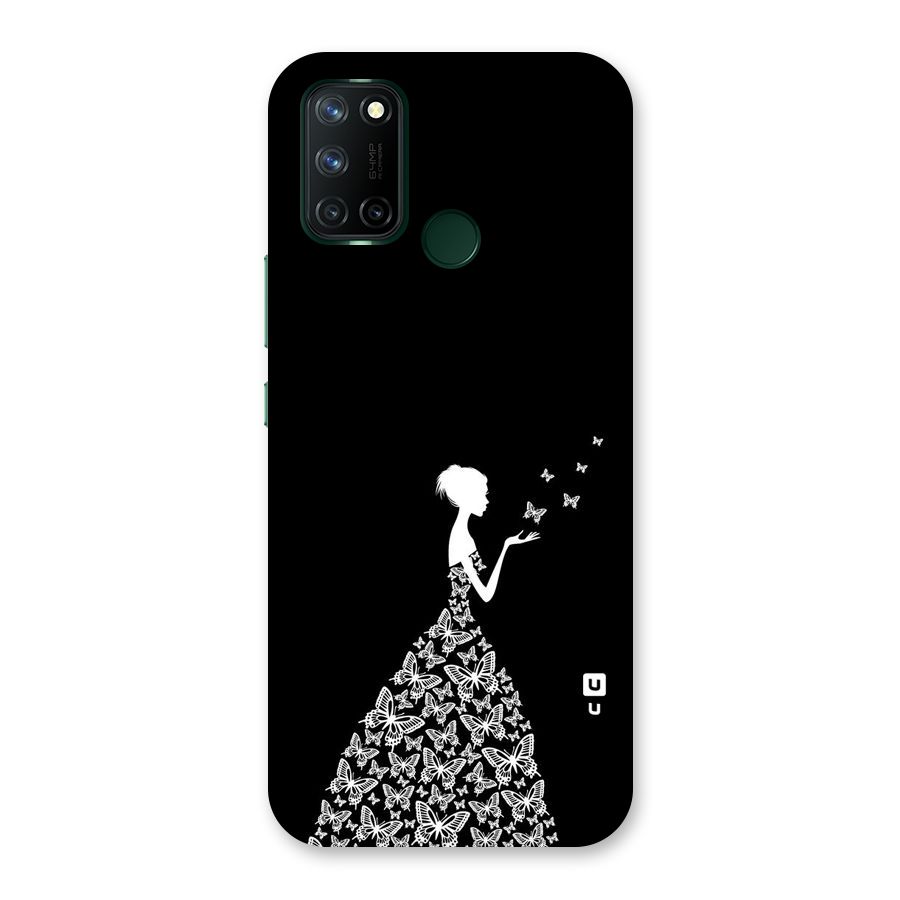 Butterfly Dress Back Case for Realme 7i