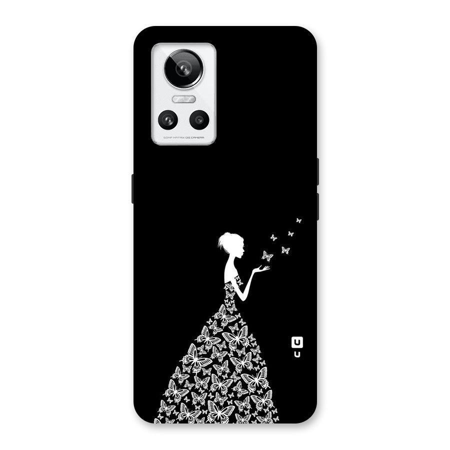 Butterfly Dress Back Case for Realme GT Neo 3