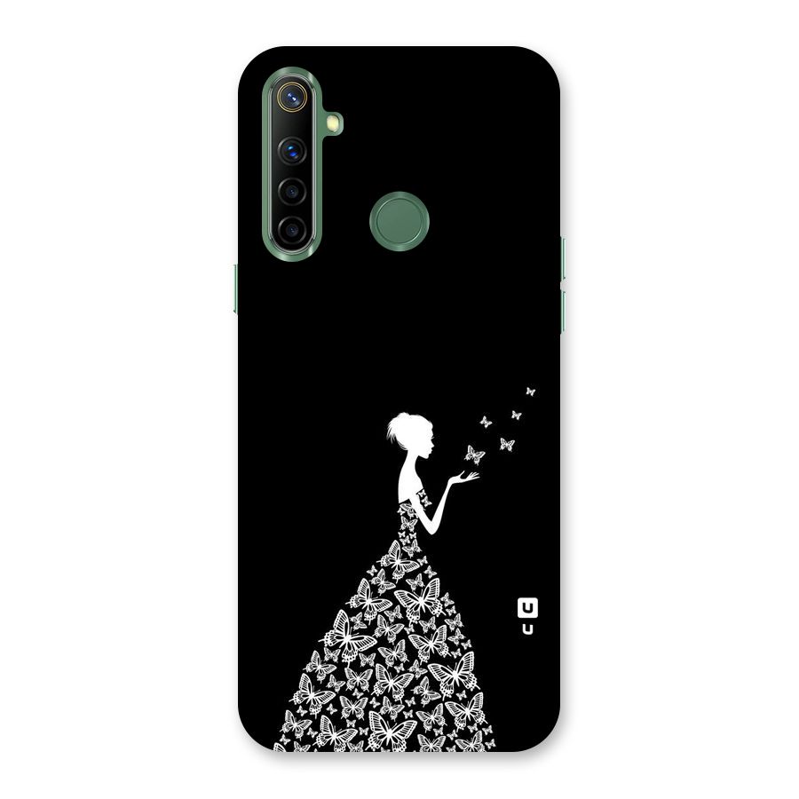 Butterfly Dress Back Case for Realme Narzo 10