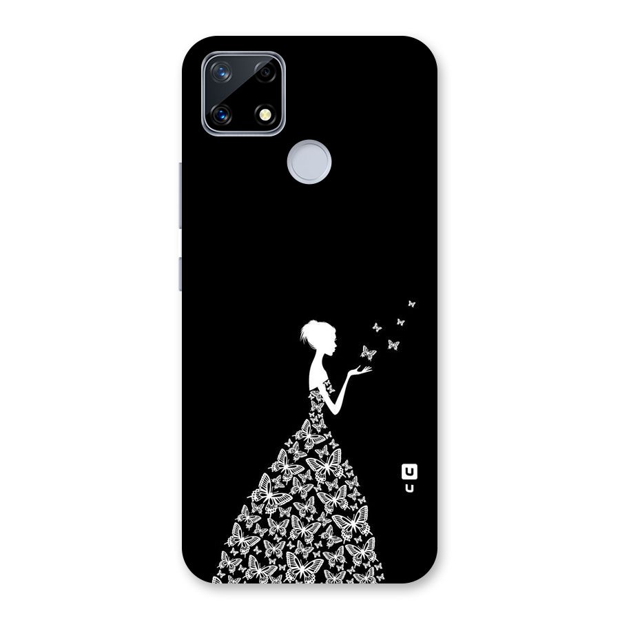 Butterfly Dress Back Case for Realme Narzo 20