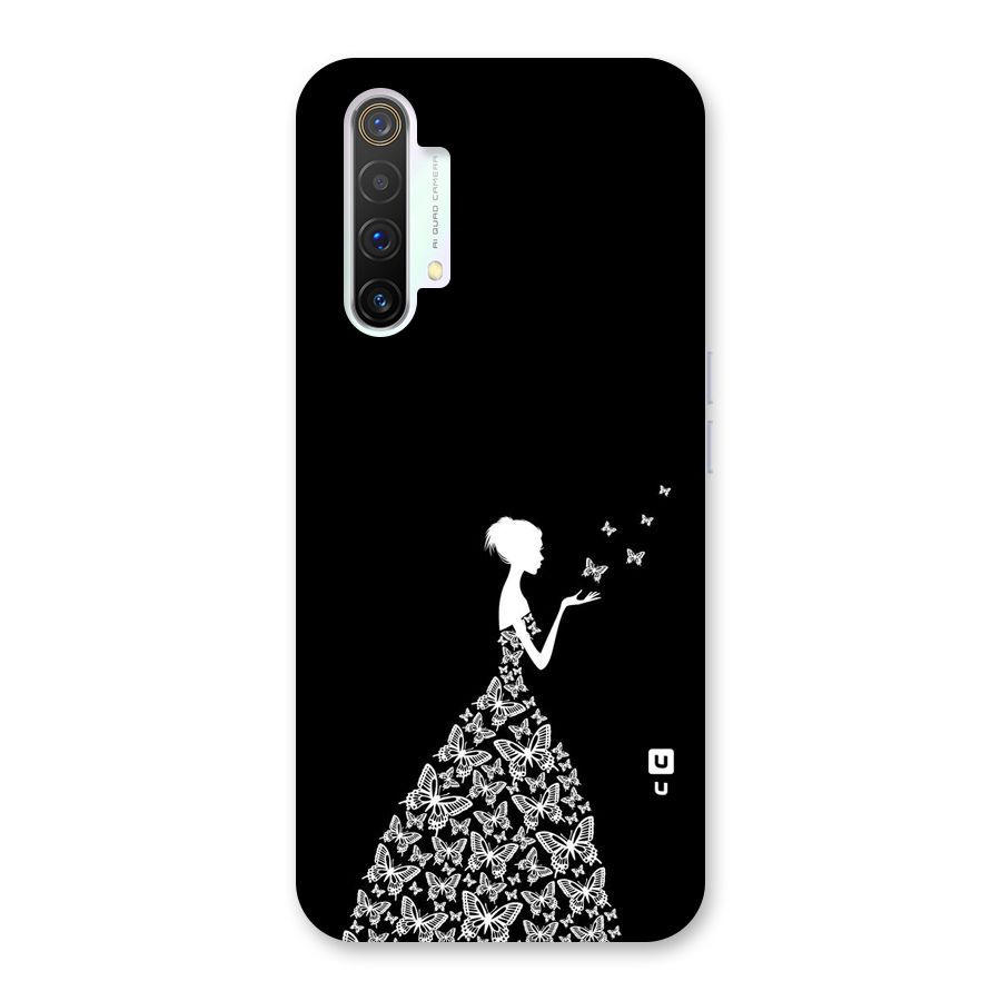 Butterfly Dress Back Case for Realme X3 SuperZoom
